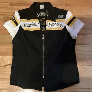 Harley Davidson women’s garage shirt xl